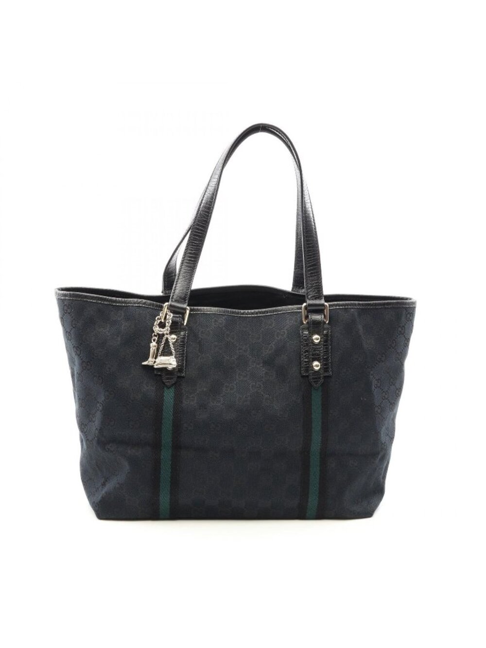 Gucci Tote Bag GG Canvas Black
